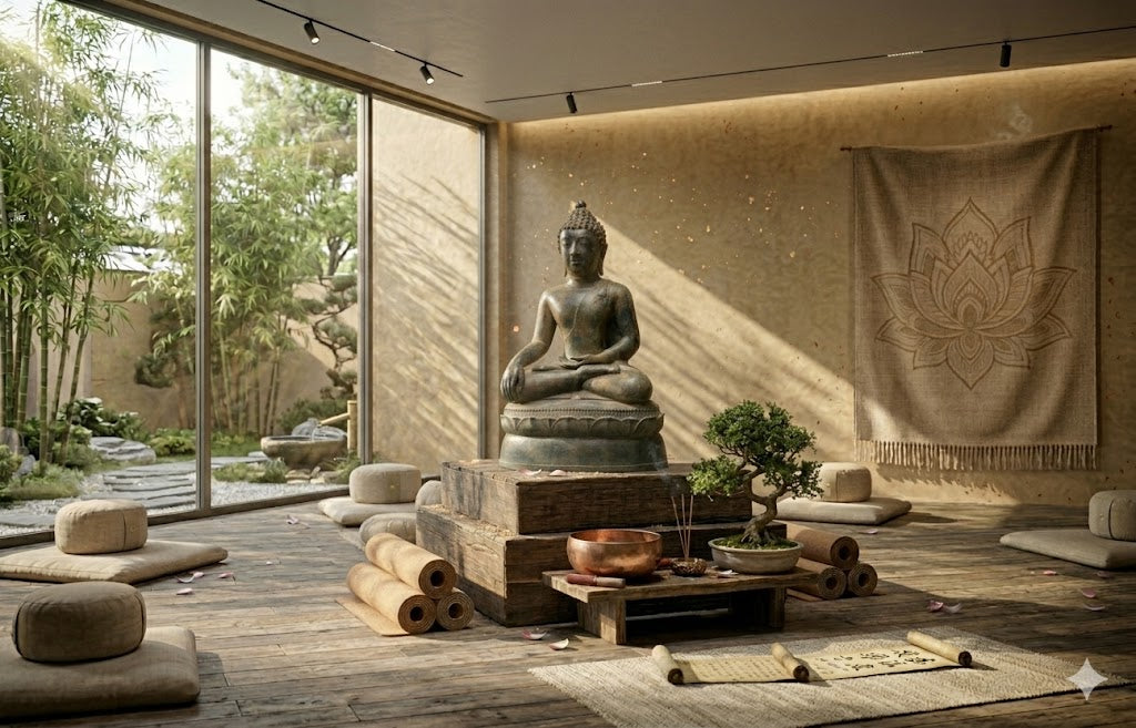 XXL Große Bronze Buddha Statue – Thailändischer Sukhothai-Stil – Schwere Bronze – 70 cm hoch