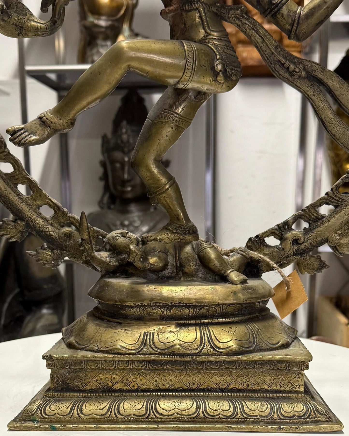shiva nataraja bronzen beeld india kosmische symboliek dans en energie