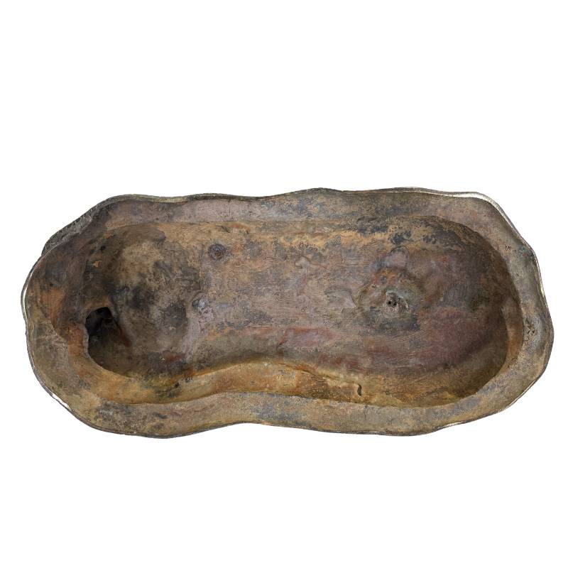 Schwere Khmer-Statue Vishnu (12,2 kg)