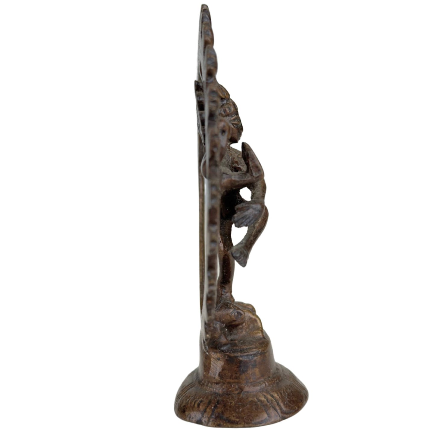 3x Shiva Nataraja Statuen – Indien – Kosmischer Tanz aus Bronze.