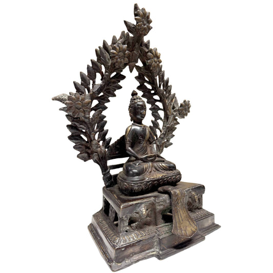 Museumswürdige antike Himalaya-Bronze (Königreich Mustang / Lo), 15.–17. Jahrhundert