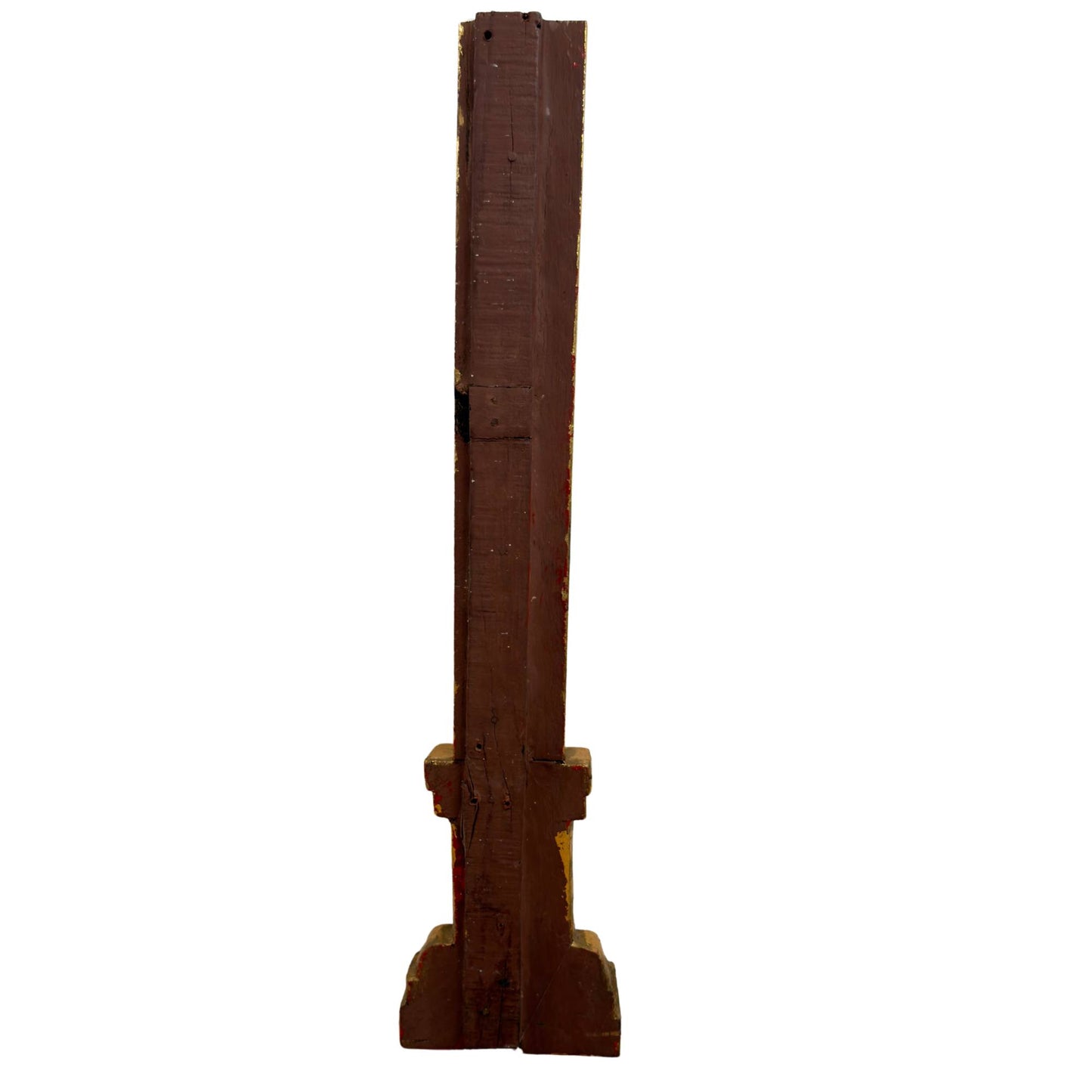 Monumentaler burmesischer Tempelgiebel-Ensemble (5-teilig, ca. 200 cm hoch) – Mandalay-Stil (ca. 1900)