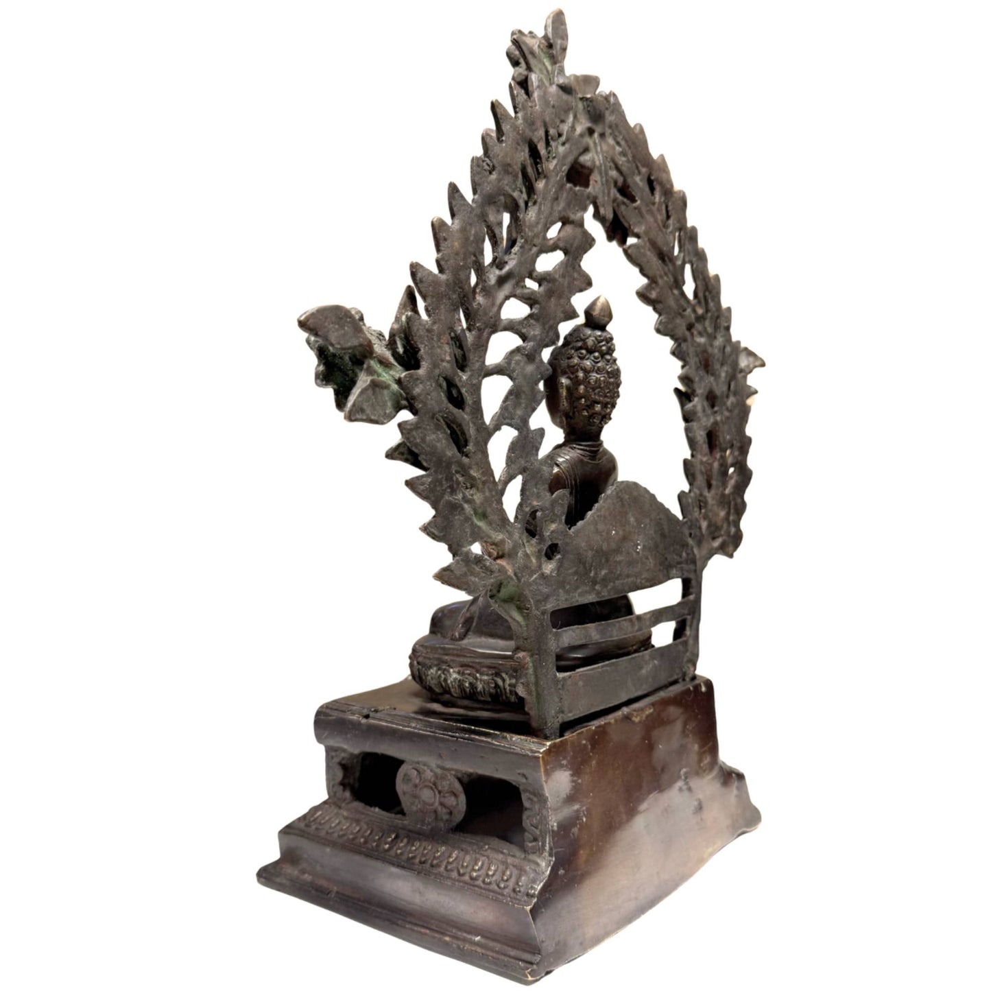 Museumswürdige antike Himalaya-Bronze (Königreich Mustang / Lo), 15.–17. Jahrhundert