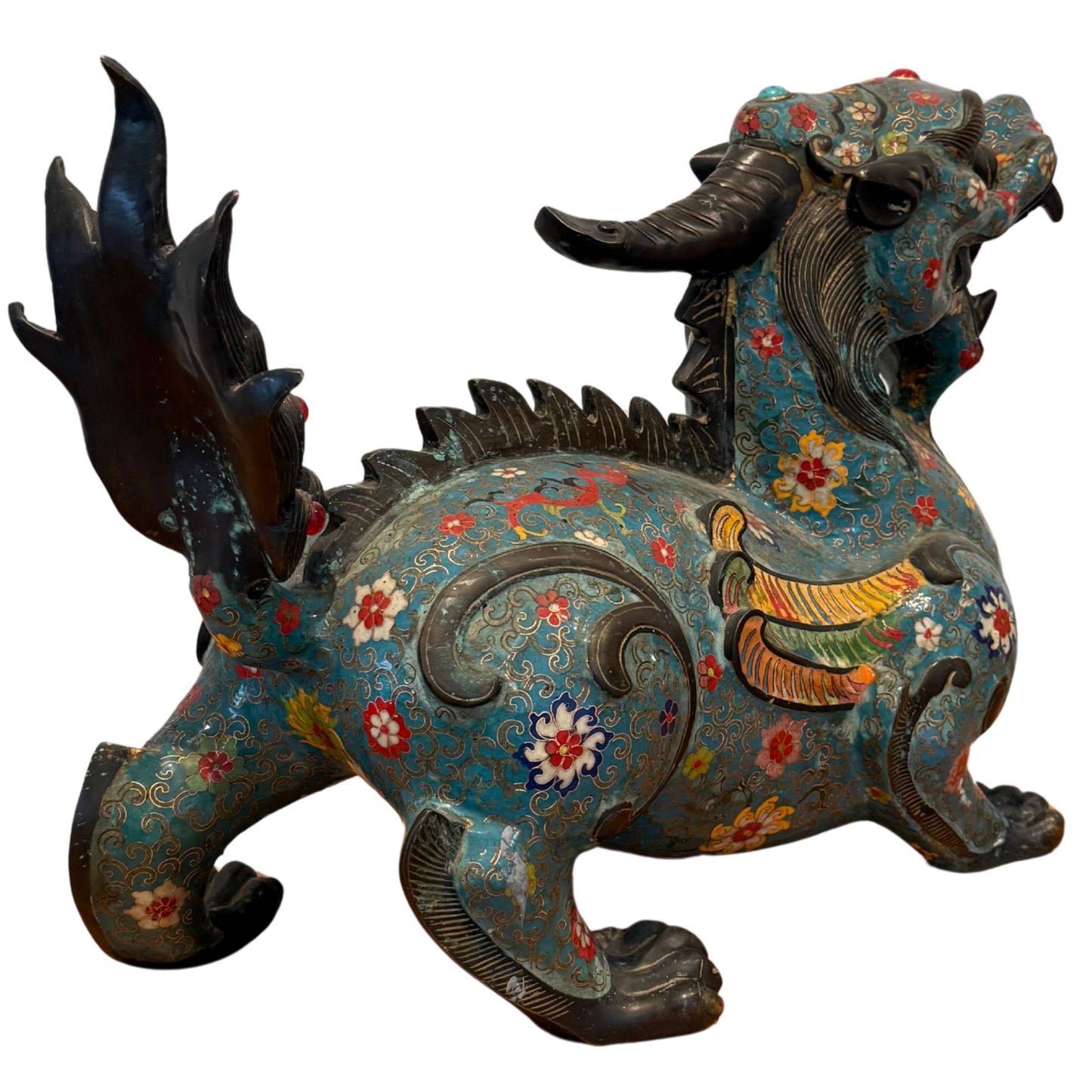 Paar monumentale antike Pixiu – Foo Dogs