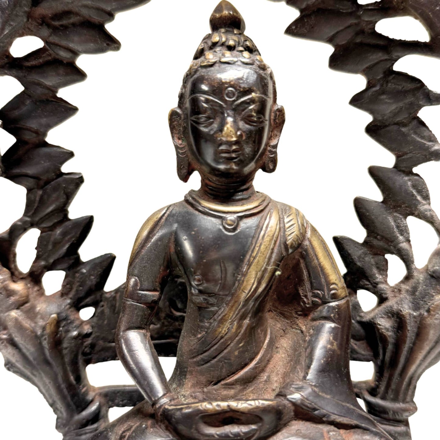 Museumswürdige antike Himalaya-Bronze (Königreich Mustang / Lo), 15.–17. Jahrhundert