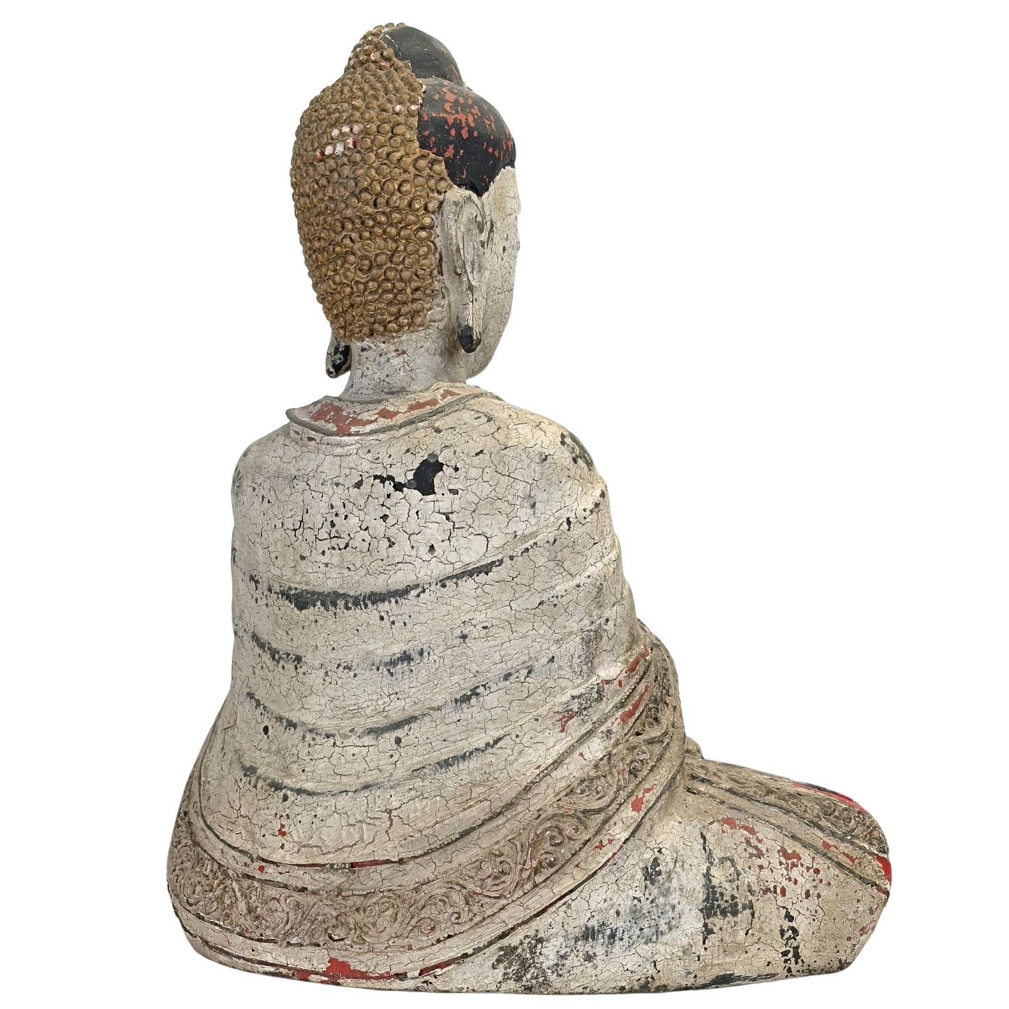 Heilige Klosteraltarstatue mit breitem, robustem Sockel und einem Gewicht von 4 Kilogramm aus Myanmar