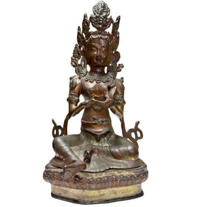 Antike Bronze-Tara in Kataka Mudra – Himalaya