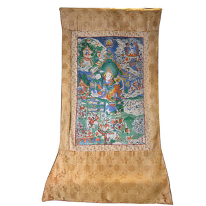 Antike Thangka Yab Yum 112 cm