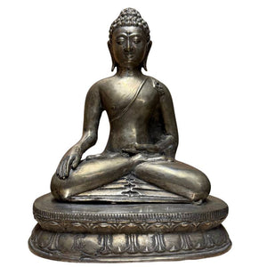 Shakyamuni Buddha aus dem 19. Jahrhundert, Mischmetall
