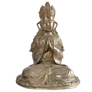 Antike Kwan Yin Ladakh – 18. Jahrhundert Namaskara Mudra