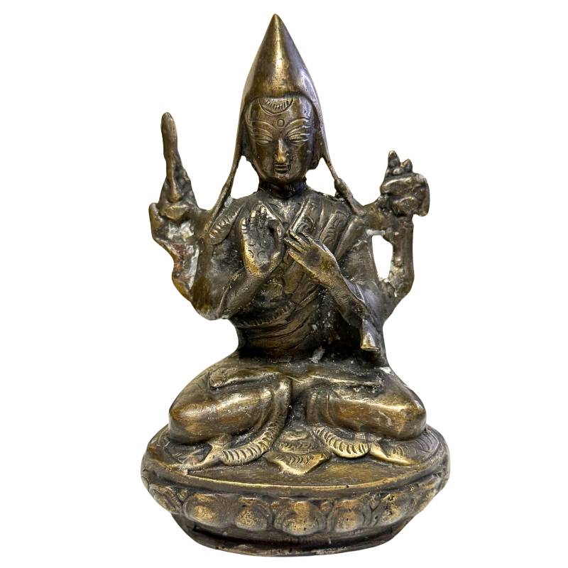 Belangrijk 18e-eeuws Tibetaans brons van Je Tsongkhapa