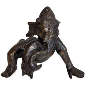 Bronzene Ganesha-Figur, Losnummer 076