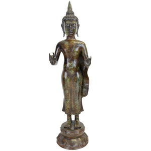 Antiker javanischer Buddha – Majapahit-Revival-Stil – Vitarka Mudra