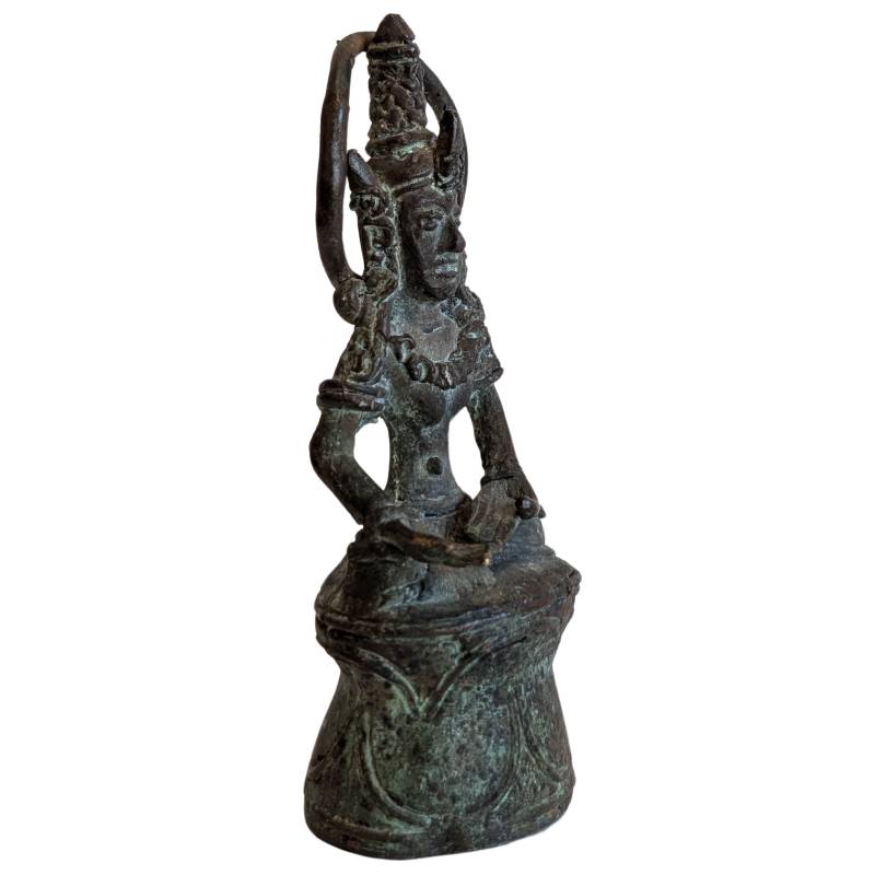 Boeddhistisch Khmer beeld van Lokeshvara in staande houding