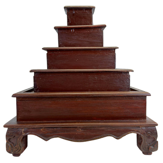 Kusuri Tansu Apothekerschrank mit traditionellen Fächern