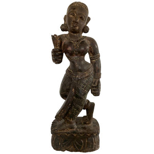 Śrī Lakṣmī – Newar-Holztempelskulptur – Los 191