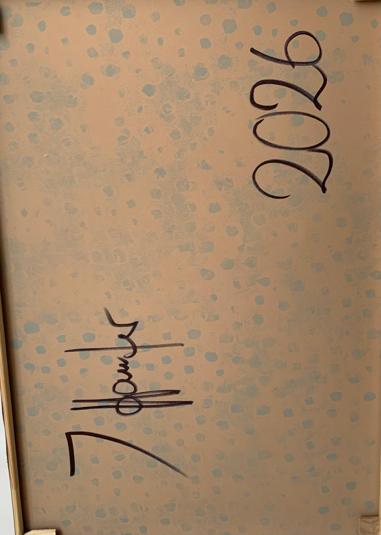 Unterschrift von J Hanter
