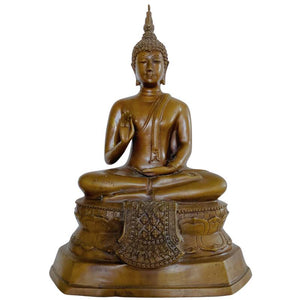 Thailändischer Buddha aus Bronze, Losnummer 185